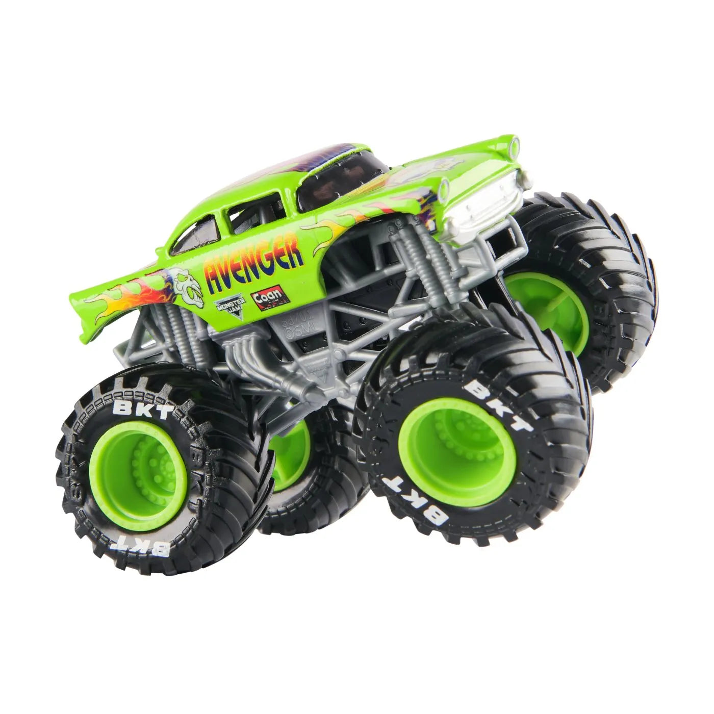 MONSTER JAM MASINUTA METALICA AVENGER SCARA 1 LA 64, MONSTER JAM
