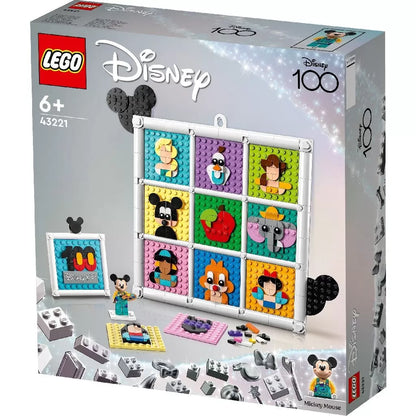 LEGO DISNEY CLASSIC 100 DE ANI DE FIGURI EMBLEMATICE DE ANIMATIE DISNEY 43221, LEGO DISNEY