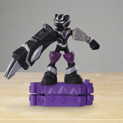PLAY-DOH MARVEL FIGURINA FLEXIBILA CU ACCESORII BLACK PANTHER 10CM	, PLAY-DOH