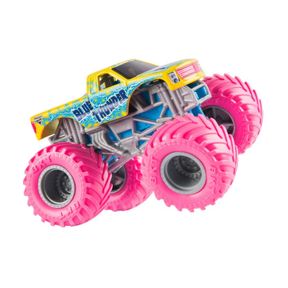 MONSTER JAM MASINUTA METALICA BLUE THUNDER SCARA 1 LA 64, MONSTER JAM