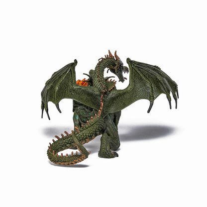 PAPO FIGURINA DRAGON CU 2 CAPETE, PERSONAJE MEDIEVALE FANTASTICE