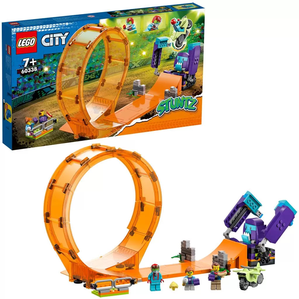 LEGO CITY STUNTZ CASCADORIE ZDROBITOARE IN BUCLA 60338, LEGO CITY