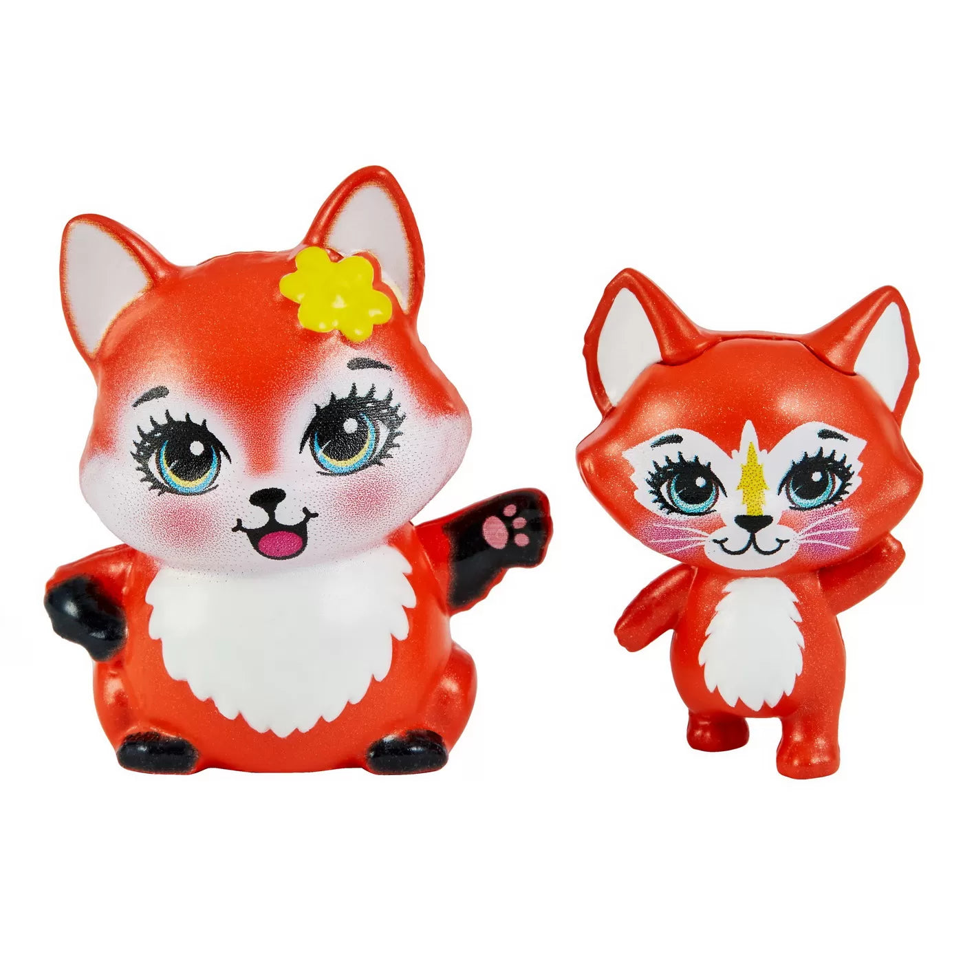 ENCHANTIMALS SET PAPUSI SURORI SI ANIMALUTELE LOR  FELICITY FOX SI FLICK SI FEANA FOX SI MIXTE, ENCHANTIMALS - SET