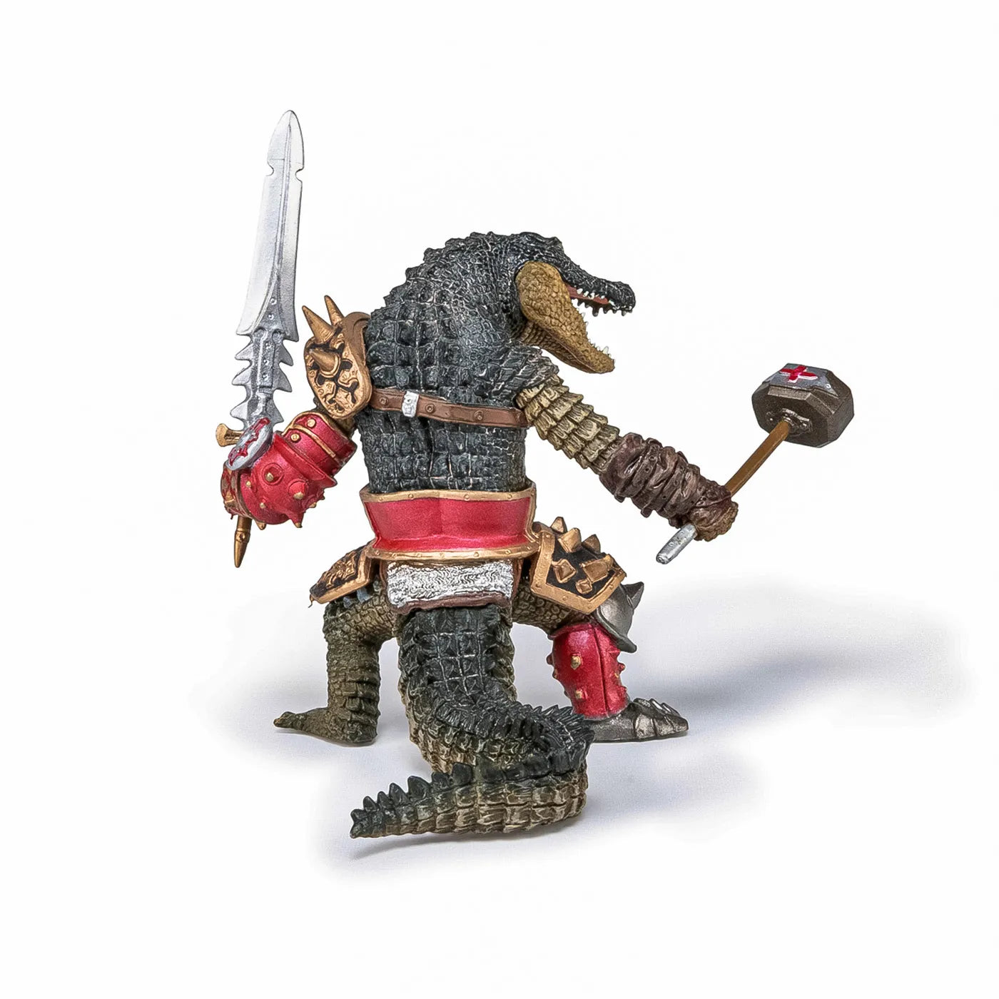 PAPO FIGURINA CROCODIL MUNTANT, PERSONAJE MEDIEVALE FANTASTICE