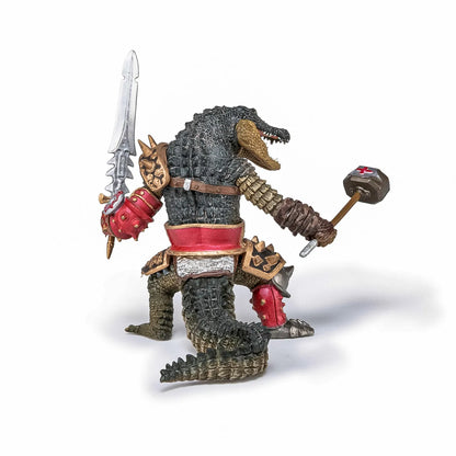 PAPO FIGURINA CROCODIL MUNTANT, PERSONAJE MEDIEVALE FANTASTICE