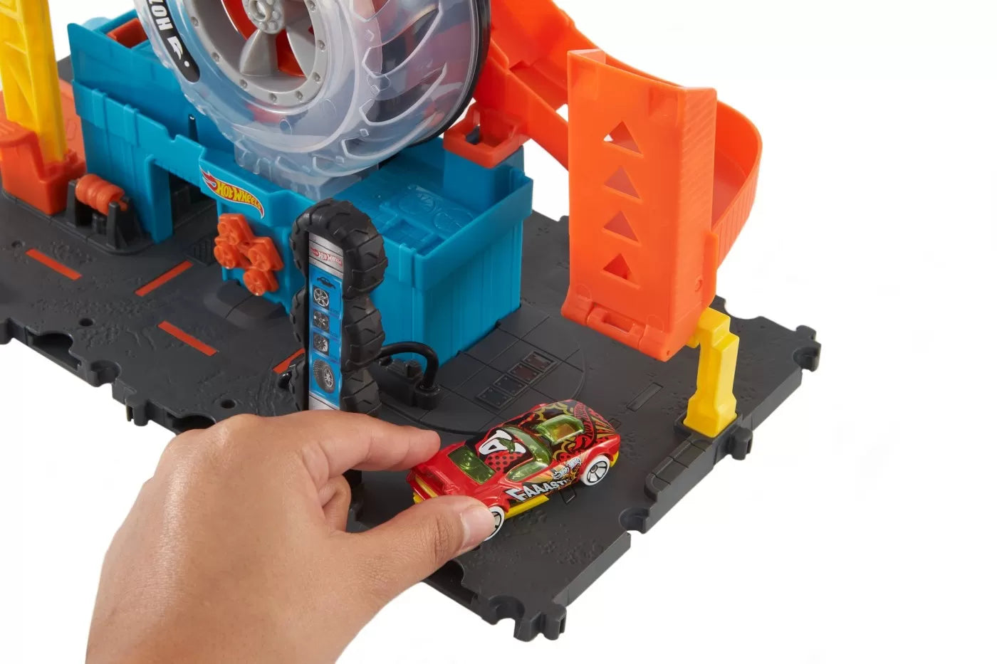HOT WHEEL CITY VULCANIZAREA SUPER TWIST, HOT WHEELS - CITY