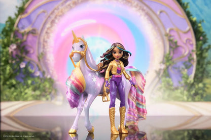 UNICORN ACADEMY SET SOPHIA SI WILDSTAR CU ACCESORII DE CALARIE, UNICORN ACADEMY