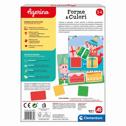 AGERINO FORME CULORI EDUCATIV, CLEMENTONI