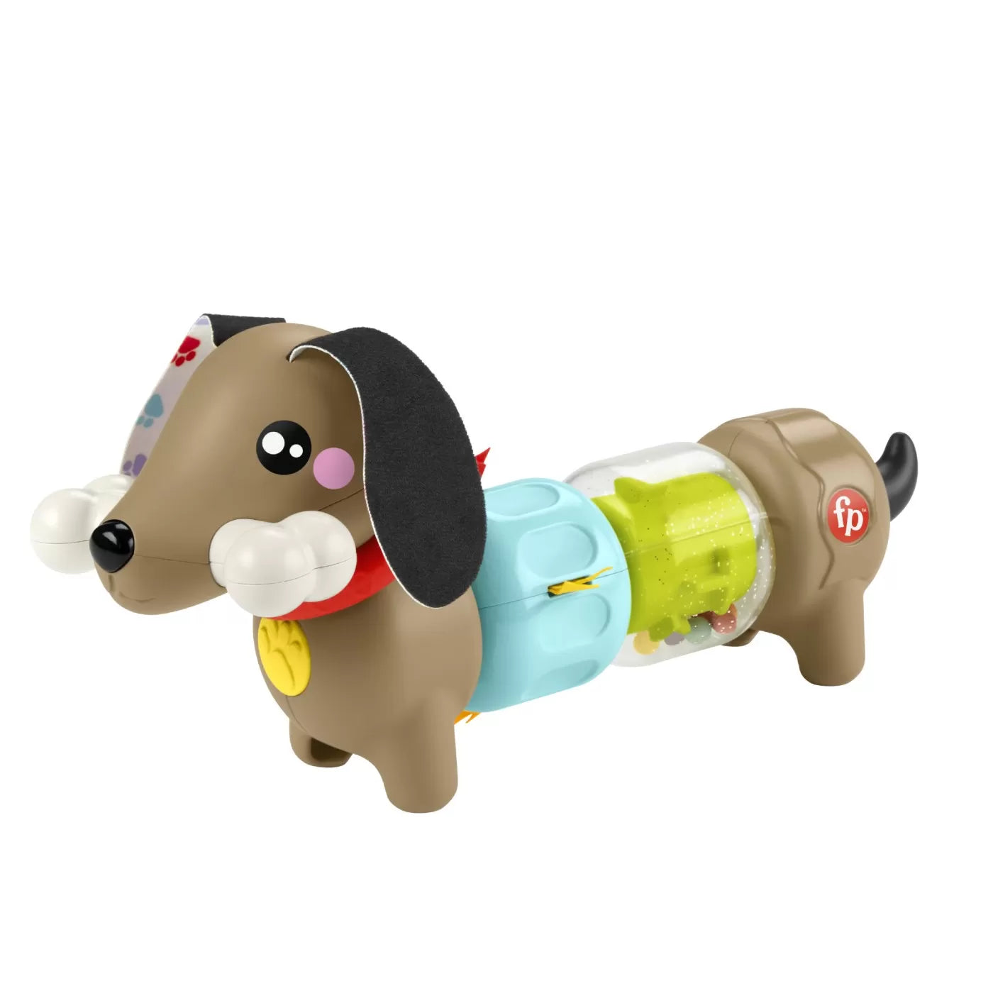 FISHER PRICE JUCARIE CATELUS DE ACTIVITATE PENTRU BEBELUSI CLICK AND SPIN, FISHER PRICE - NEWBORN