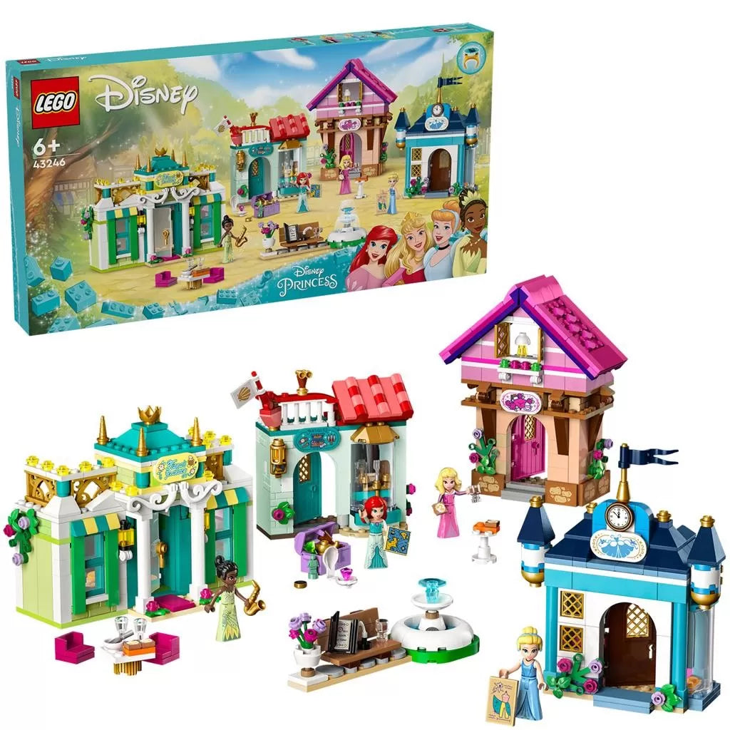LEGO DISNEY PRINCESS AVENTURA LA PIATA A PRINTESEI DISNEY 43246, LEGO DISNEY PRINCESS