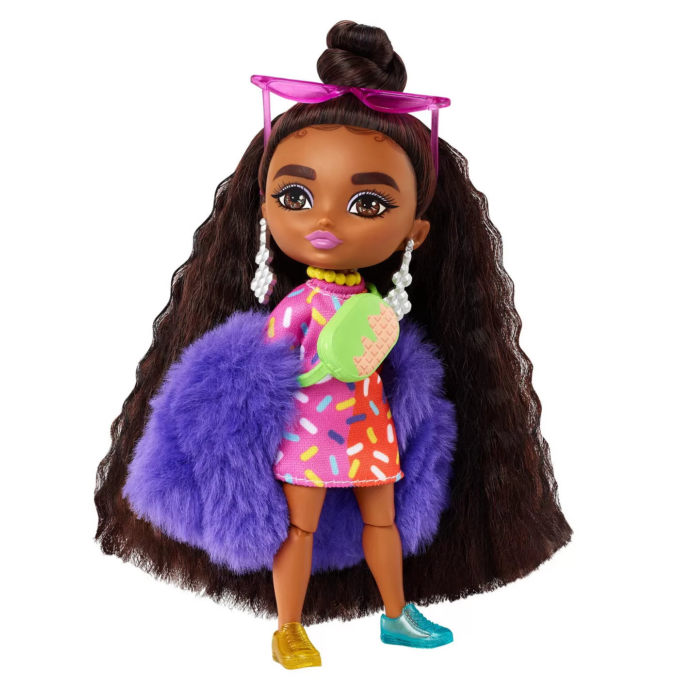 BARBIE PAPUSA BARBIE EXTRA MINI BRUNETA, BARBIE - EXTRA