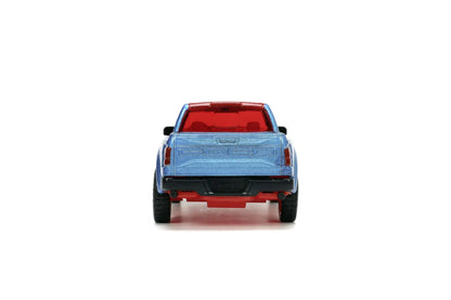 JADA DC SET FIGURINA METALICA SUPERMAN SI MASINUTA 2017 FORD F 150 RAPTOR SCARA 1:32, JADATOYS