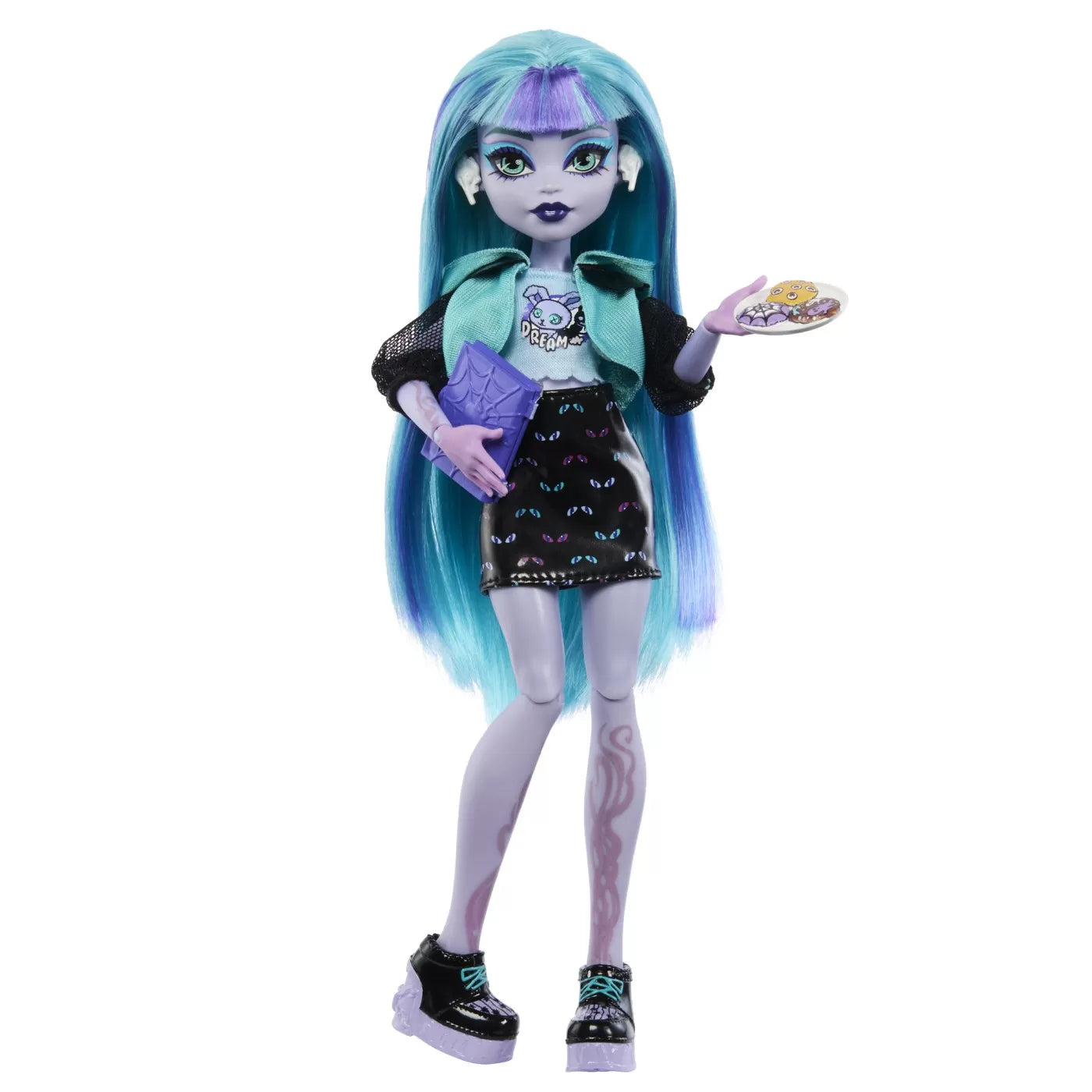 MONSTER HIGH NEON FRIGHTS PAPUSA TWYLA, MONSTER HIGH