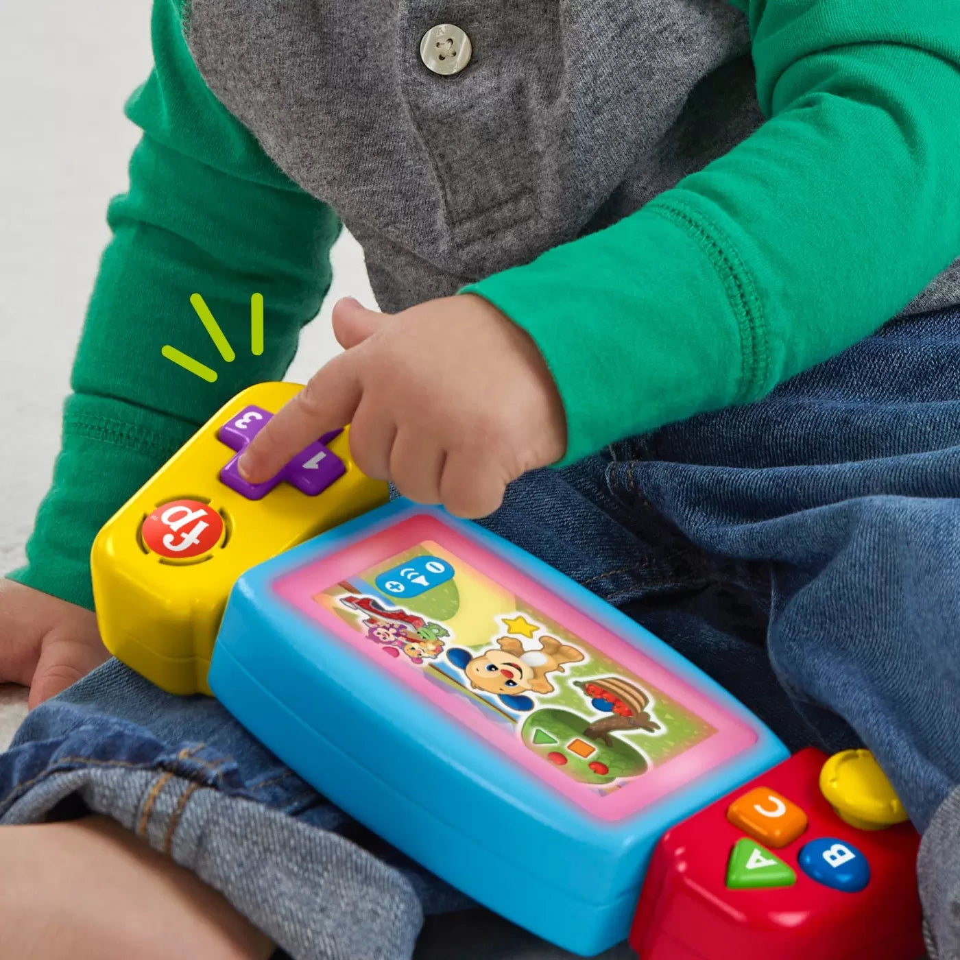 FISHER PRICE LAUGH&LEARN CONSOLA BEBE IN LIMBA ROMANA, FISHER PRICE - INFANT
