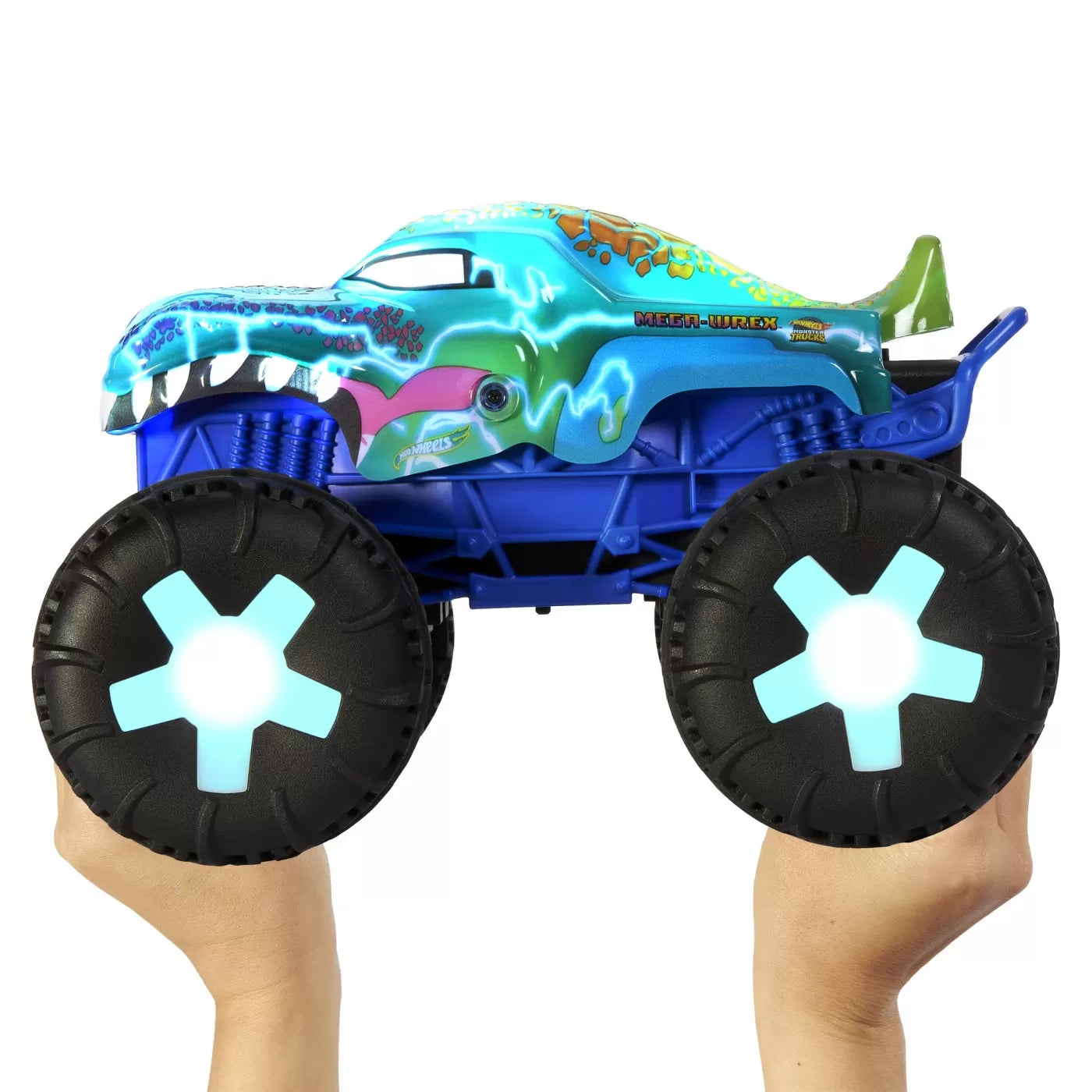 HOT WHEELS MONSTER TRUCK MEGA WREX ALIVE RC SCARA 1 LA15, HOT WHEELS - MONSTER TRUCK