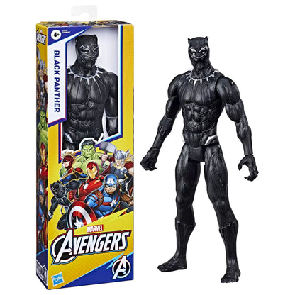 AVENGERS TITAN EROI DE FILM FIGURINA BLACK PANTHER 29CM, AVENGERS