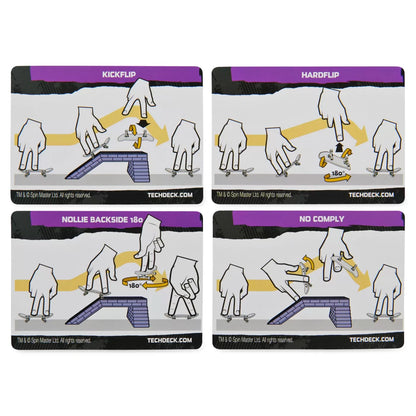 TECH DECK PACHET CU OBSTACOL FINGERBOARD GONZALES, TECH DECK