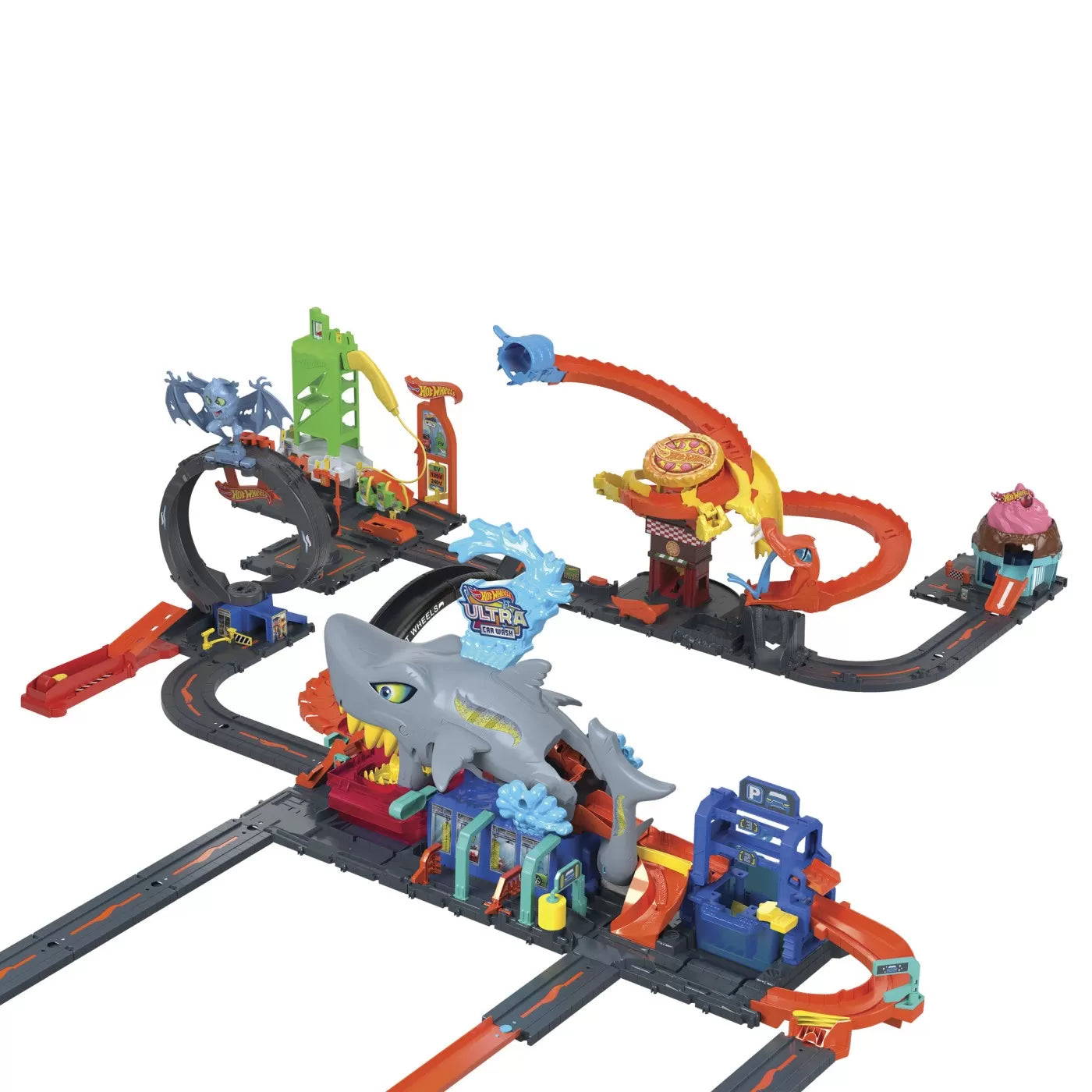 HOT WHEELS CITY COLOR REVEAL SPALATORIE AUTO 91CM, HOT WHEELS - CITY