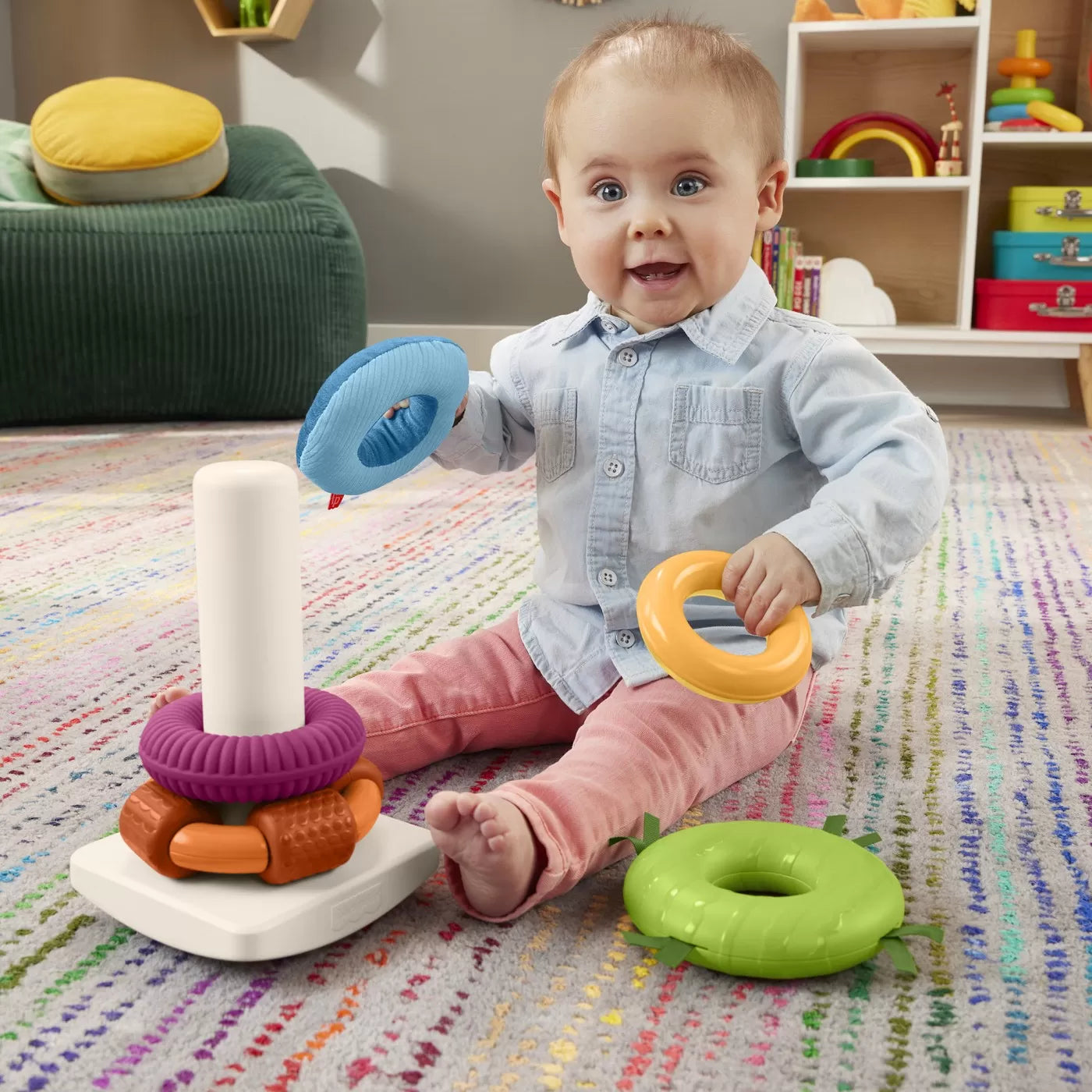 FISHER PRICE PIRAMIDA, FISHER PRICE - INFANT