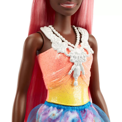 BARBIE DREAMTOPIA PAPUSA PRINTESA CU PAR CORAI, BARBIE - DREAMTOPIA