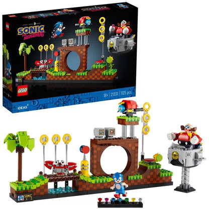 LEGO IDEAS SONIC DEALUL VERDE 21331, LEGO IDEAS