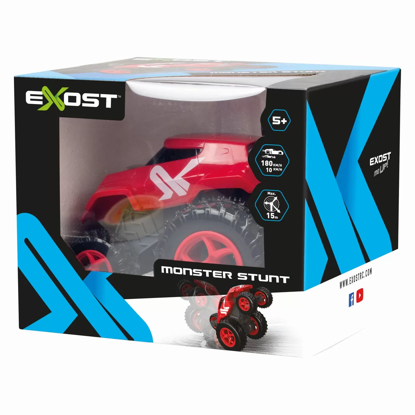 MASINA CU TELECOMANDA EXOST MONSTER STUNT, SILVERLIT