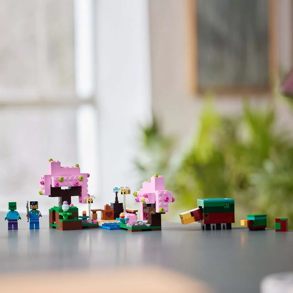 LEGO MINECRAFT GRADINA CU CIRESI INFLORITI 21260, LEGO MINECRAFT