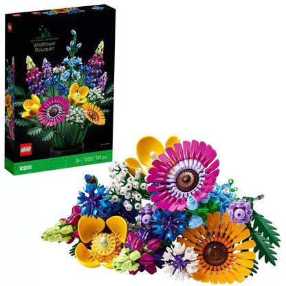 LEGO ICONS BUCHET DE FLORI DE CAMP 10313, LEGO ICONICS