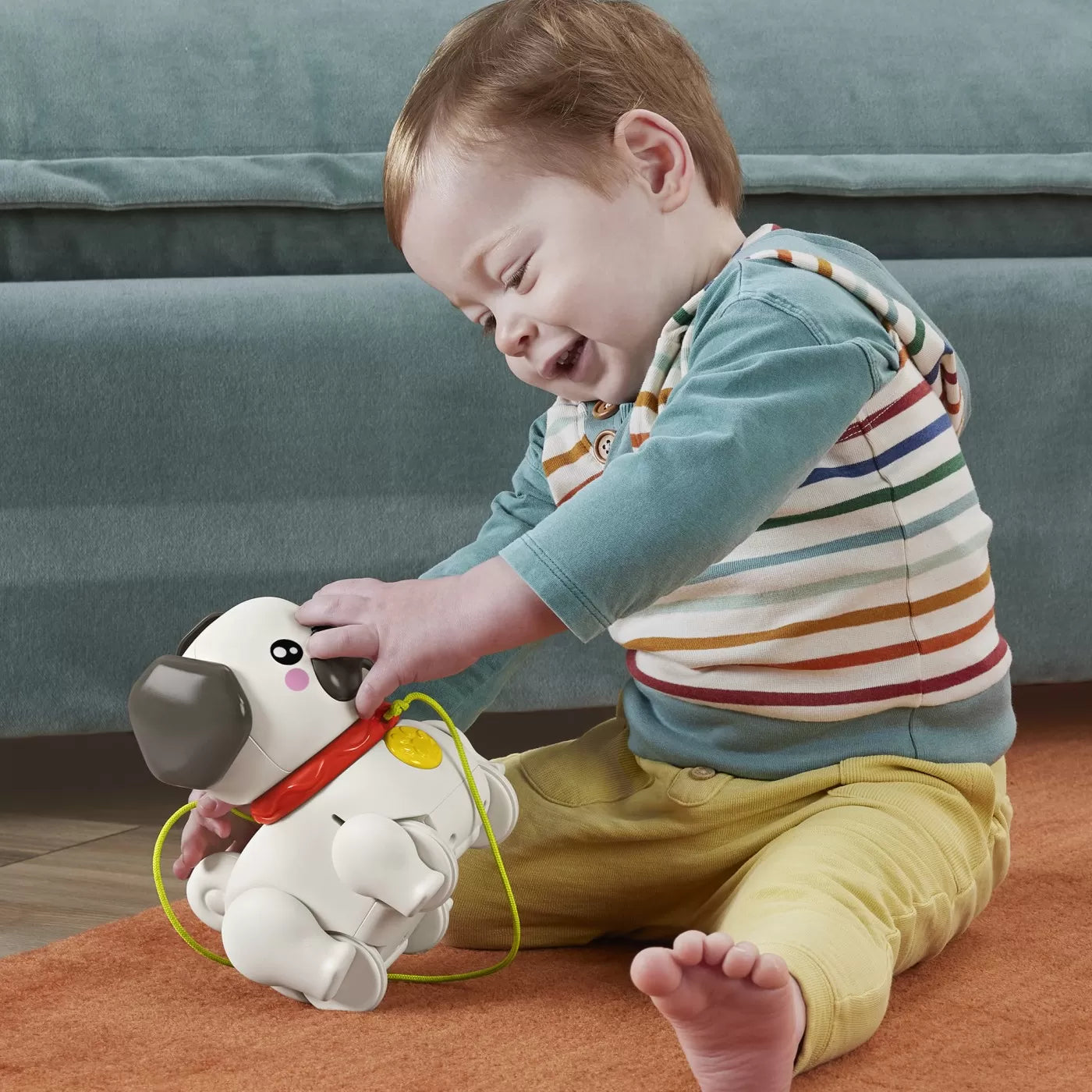 FISHER PRICE JUCARIE DE TRAS INTERACTIVA CATEL CU MISCARI SI SUNETE , FISHER PRICE - INFANT