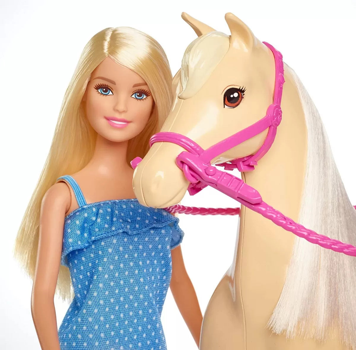 BARBIE SET PAPUSA CU CAL, BARBIE - I CAN BE