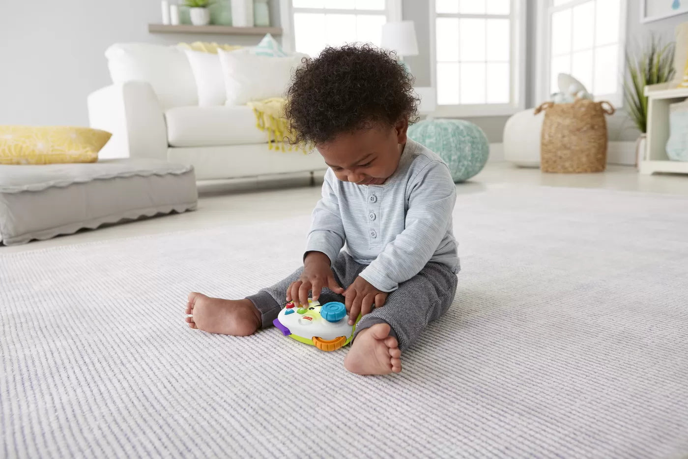 FISHER PRICE CONTROLLER INTERACTIV IN LIMBA ROMANA, FISHER PRICE - INFANT