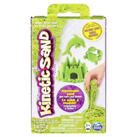 NISIP KINETIC REZERVA 226GRAME VERDE, KINETIC SAND