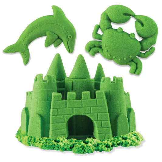 NISIP KINETIC REZERVA 226GRAME VERDE, KINETIC SAND