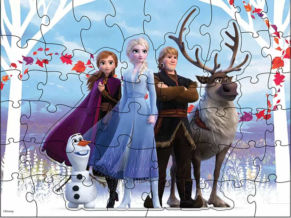 PUZZLE SURPRIZA FROZEN2 CU 48 PIESE IN CUTIE DIAMANT, JOCURI