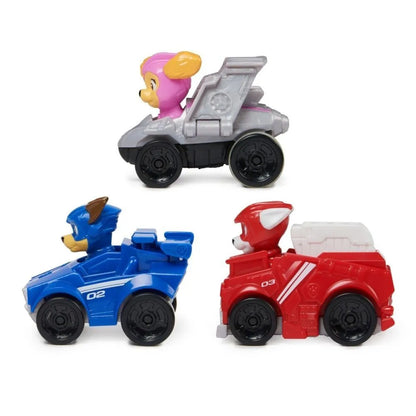 PATRULA CATELUSILOR PUP SQUAD SET CADOU 3 MASINUTE, PATRULA CATELUSILOR
