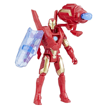 AVANGERS EPIC HERO BATTLE GEAR FIGURINA IRON MAN 10CM, AVENGERS