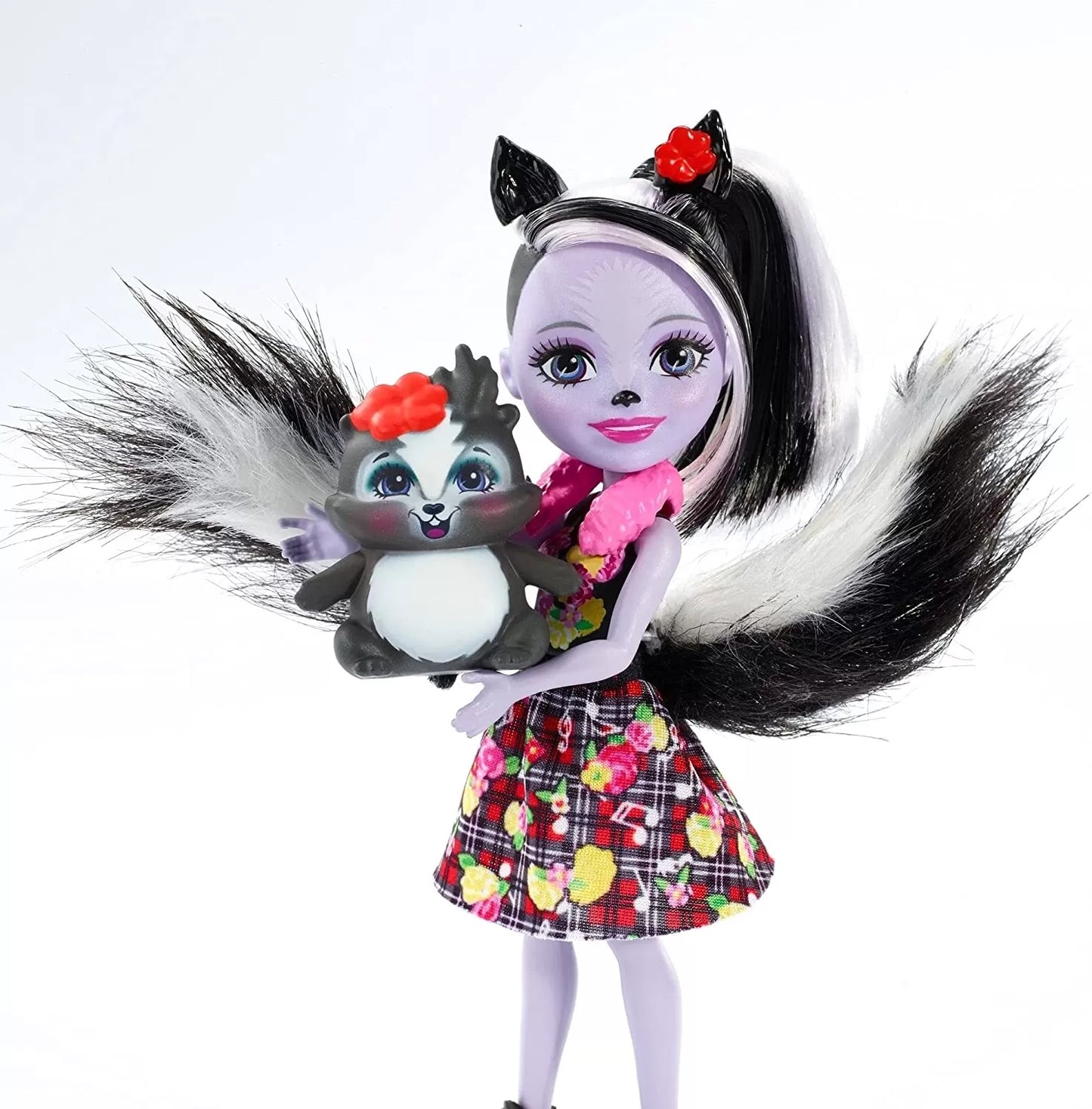 ENCHANTIMALS PAPUSI CU ANIMALUTE SAGE SKUNK SI CAPER, ENCHANTIMALS - PAPUSI