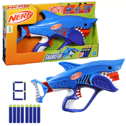 NERF BLASTER JR WILD SHARKFIRE, NERF