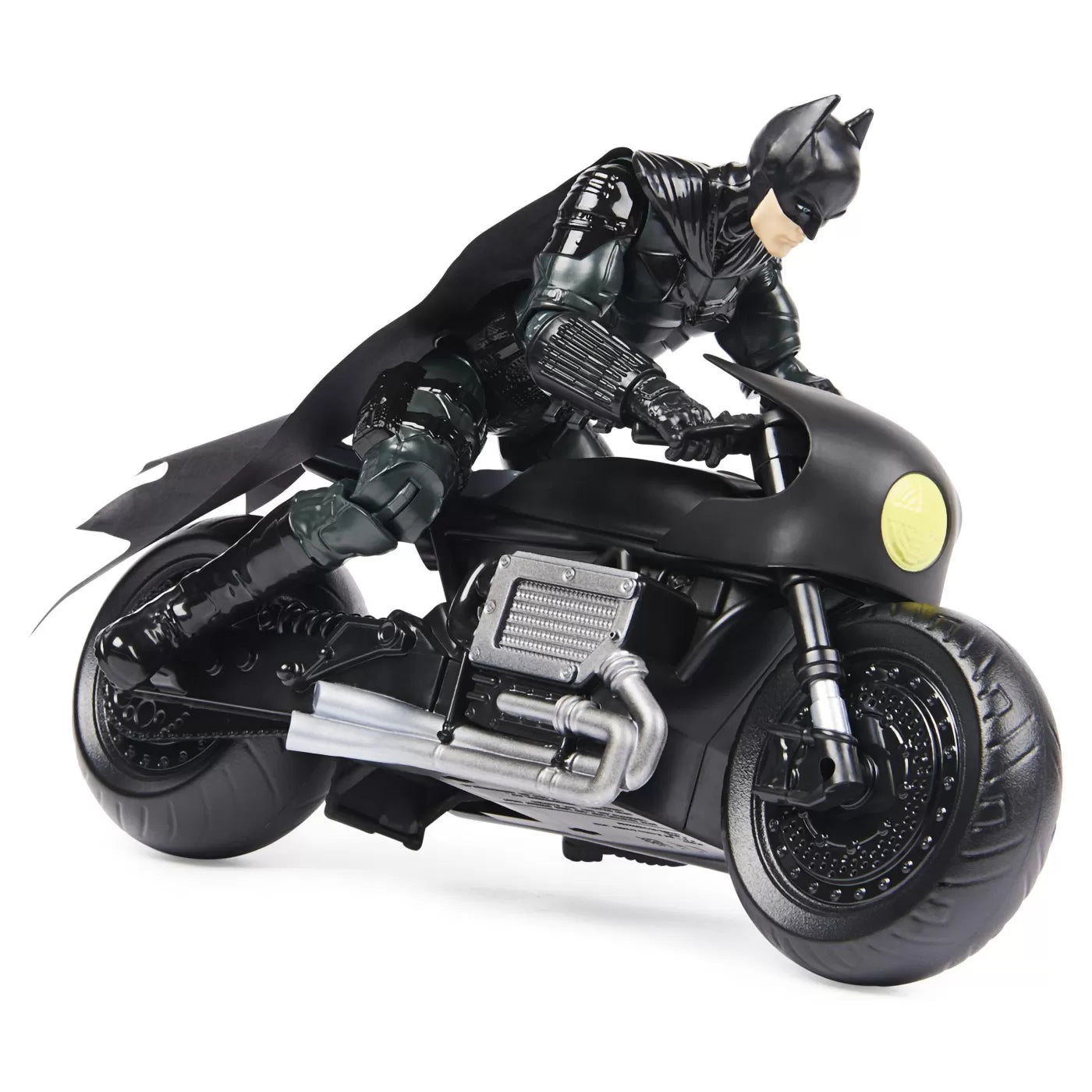 BATMAN FILM MOTOCICLETA LUI BATMAN SI FIGURINA BATMAN 30CM, BATMAN