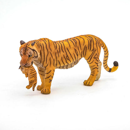 PAPO FIGURINA TIGRU CU PUI, ANIMALE SALBATICE