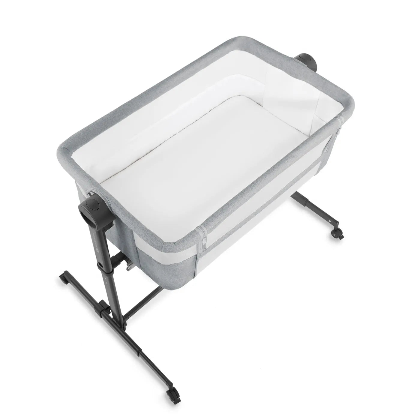 PATUT CO-SLEEPER KINDERKRAFT NESTE UP 2, GRI DESCHIS, KINDERKRAFT
