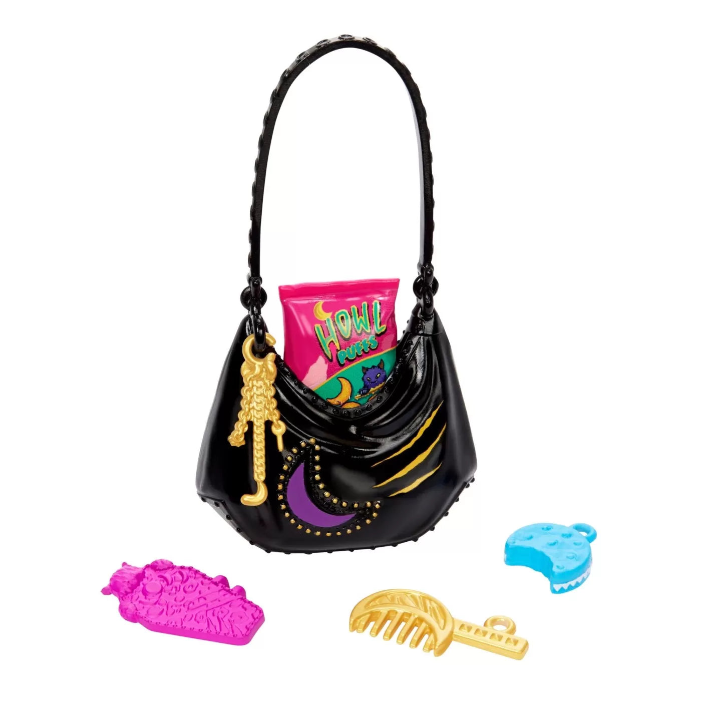 MONSTER HIGH PAPUSA CLAWDEEN WOLF CU ANIMALUT SI ACCESORII, MONSTER HIGH