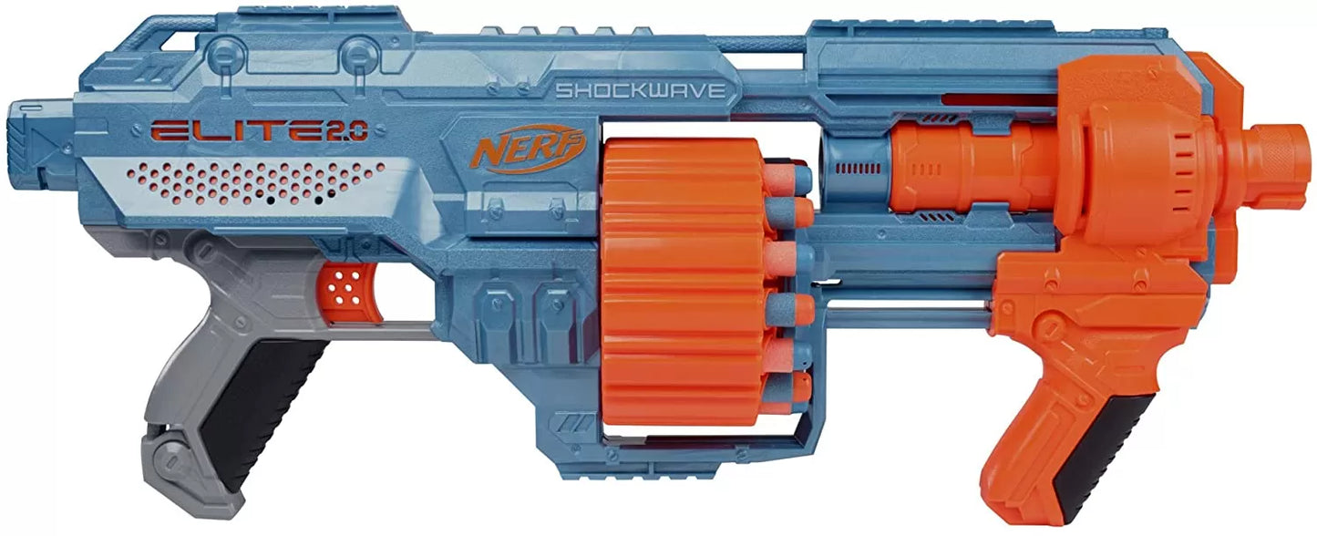 NERF BLASTER 2.0 ELITE SHOCKWAVE RD-15, NERF