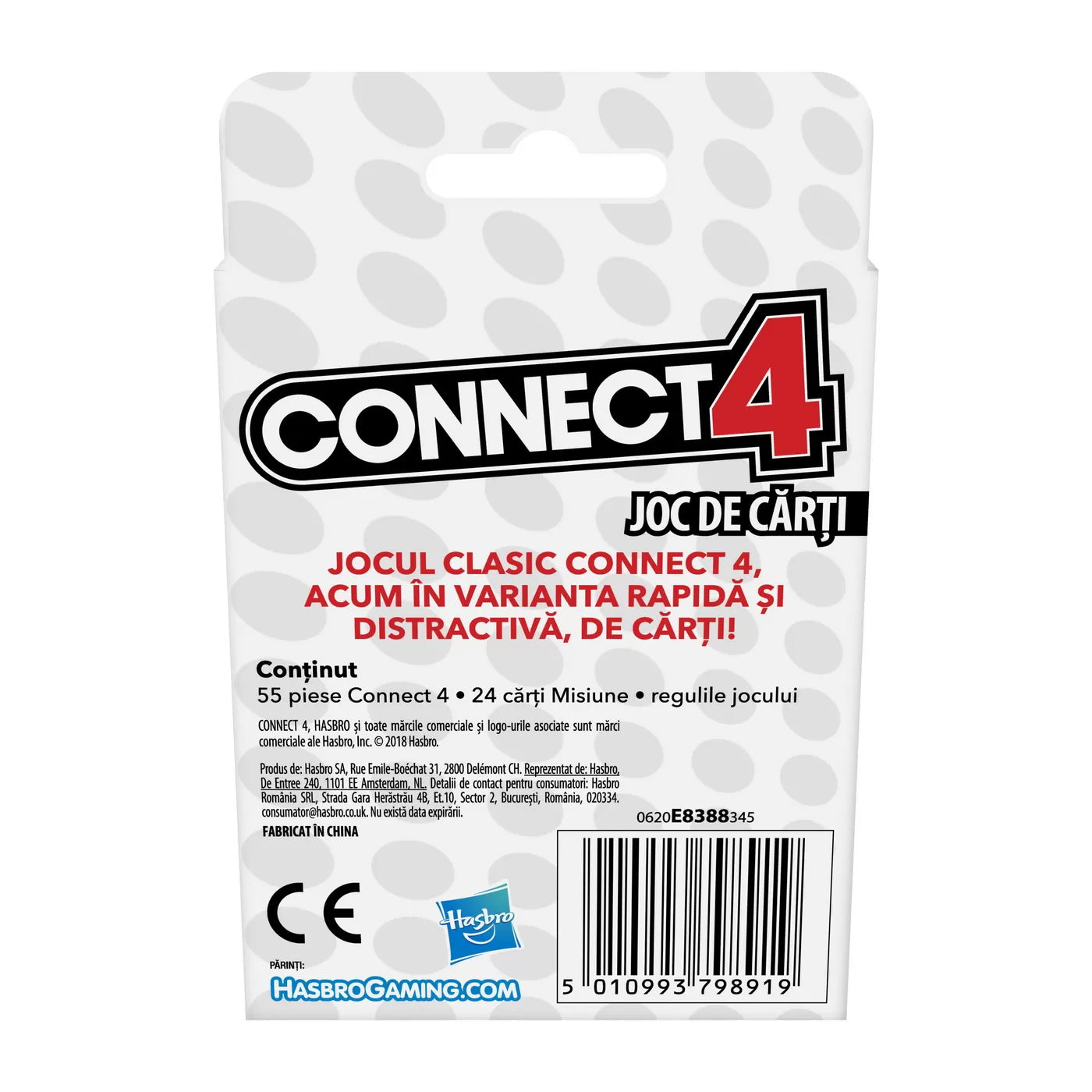 CONNECT4 CLASIC JOCUL CU CARTI IN LIMBA ROMANA, JOCURI