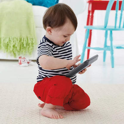 TABLETA EDUCATIVA CU 3 NIVELURI DE DEZVOLTARE LIMBA ROMANA FISHER PRICE, FISHER PRICE - RADE SI INVATA