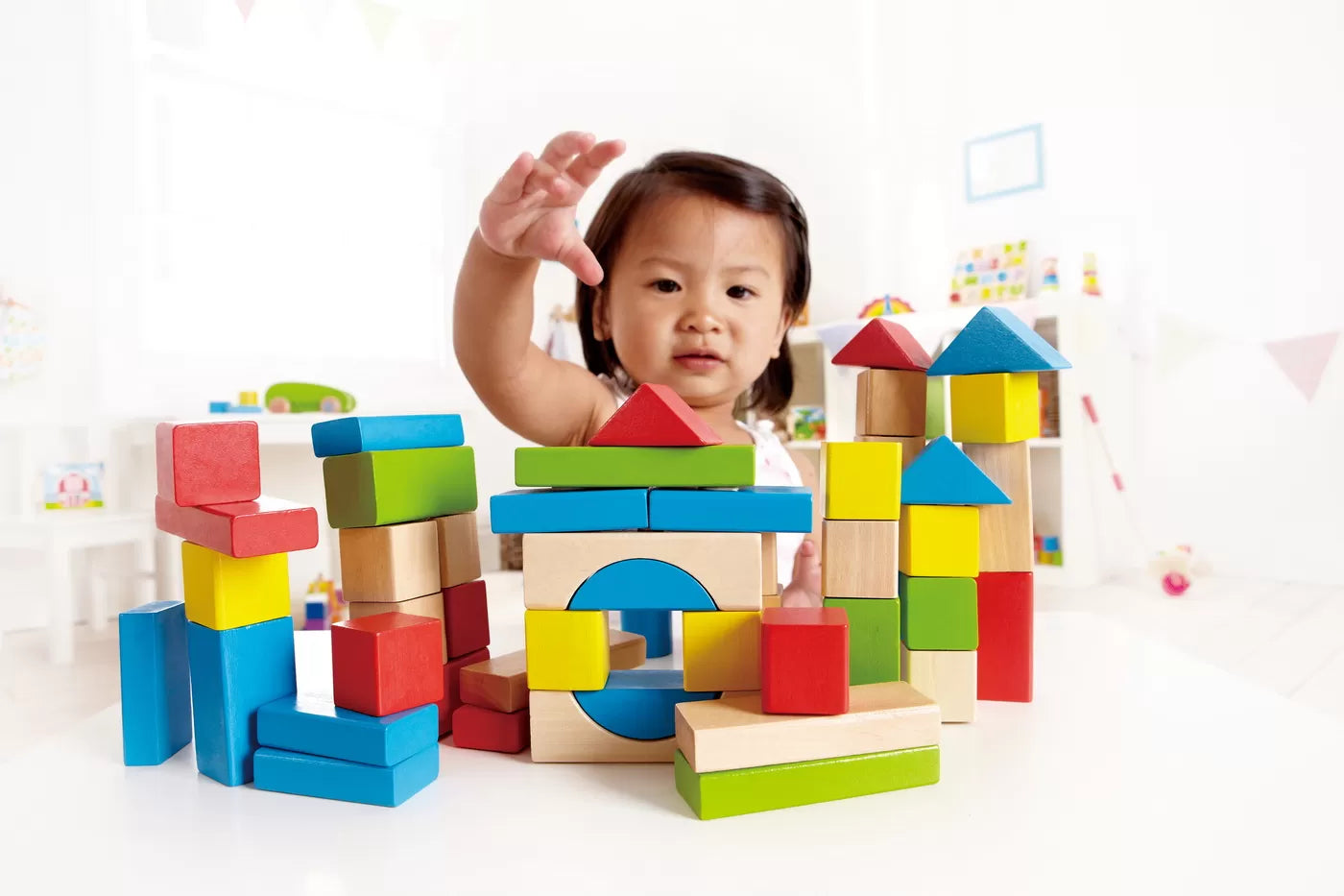 HAPE SET PIESE DE CONSTRUIT MULTICOLOR, HAPE