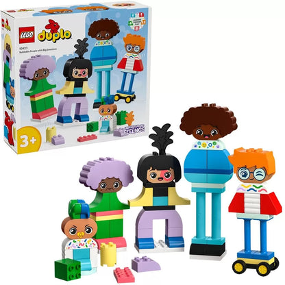 LEGO DUPLO OAMENI CONSTRUIBILI CU EMOTII MARI 10423, LEGO DUPLO