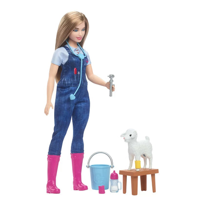 BARBIE PAPUSA BARBIE YOU CAN BE MEDIC VETERINAR, BARBIE - I CAN BE