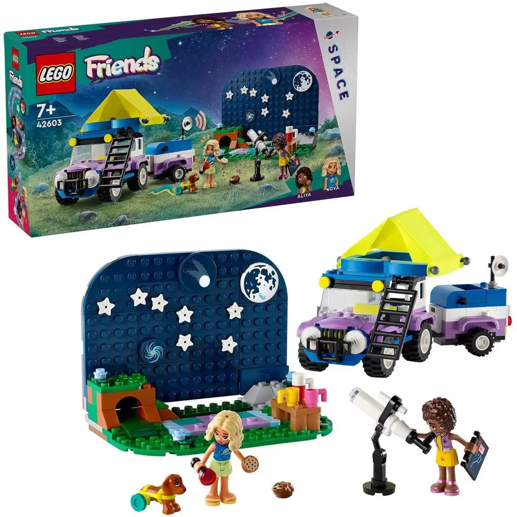 LEGO FRIENDS VEHICUL DE CAMPING PENTRU OBSERVAREA STELELOR 42603, LEGO FRIENDS