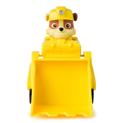 PATRULA CATELUSILOR SET VEHICUL DE BAZA BULDOZER SI FIGURINA RUBBLE, PATRULA CATELUSILOR